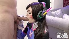 Dva plays with cock and gets fucked